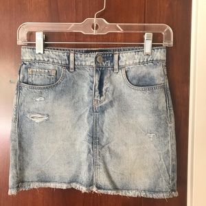 GAP kids denim skirt